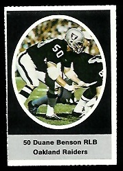 1972 Sunoco Stamps      475     Duane Benson DP